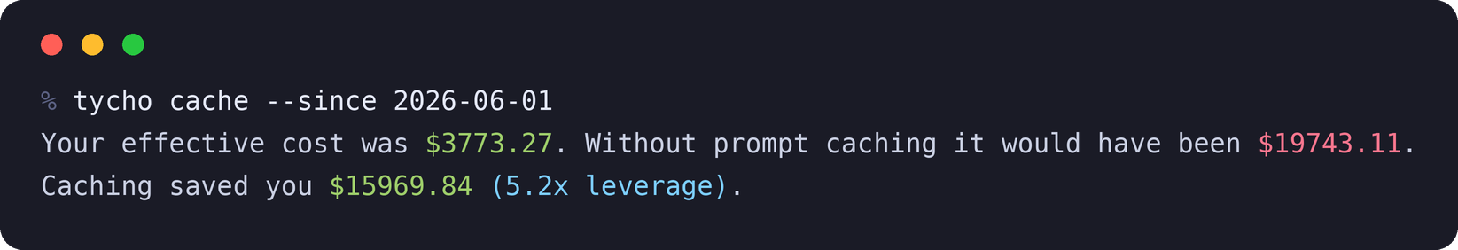 The Power of Caching